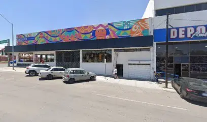 Imagen parte de enfrente de la sucursal de arte popular niños heroes.